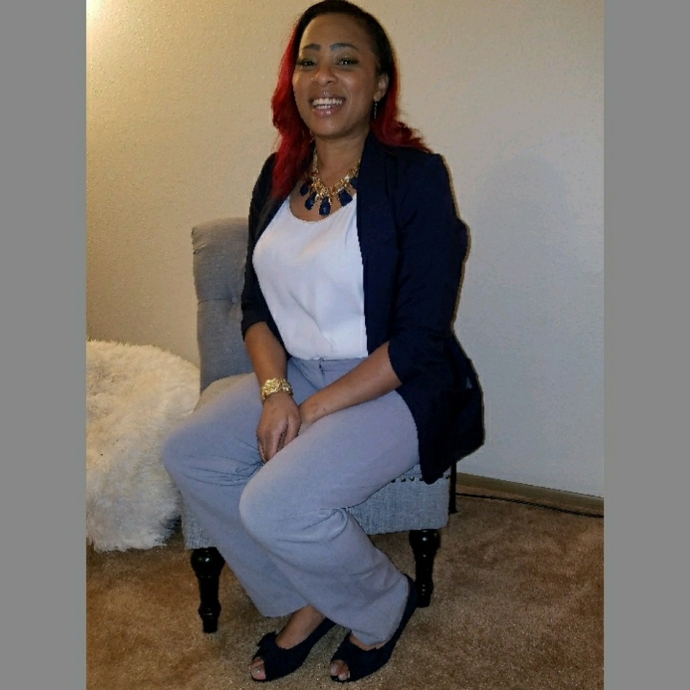 Navy Blazer (Business Attire)